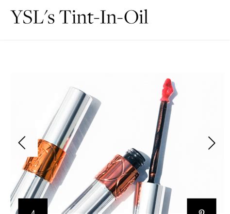 ysl tint in oil discontinued|What discontinued product do you miss.